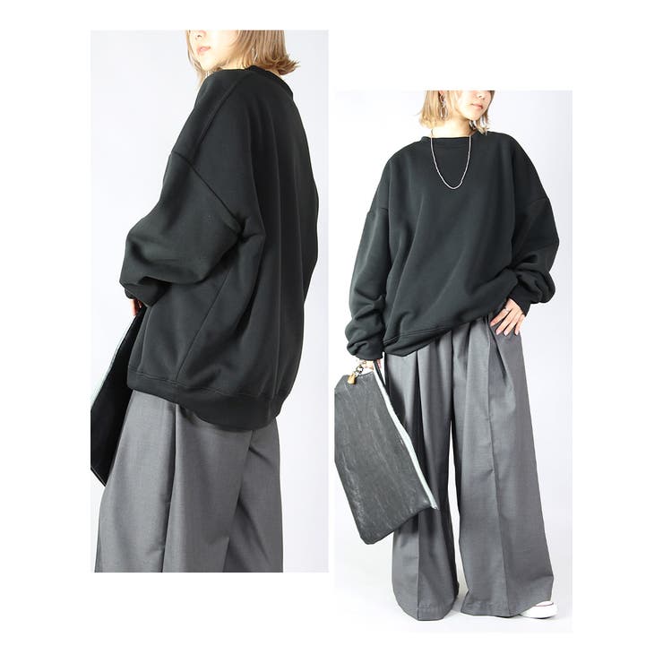 史上最強のあったか裏ボアスウェットプルオーバー トップス レディース | and it  | 詳細画像5 