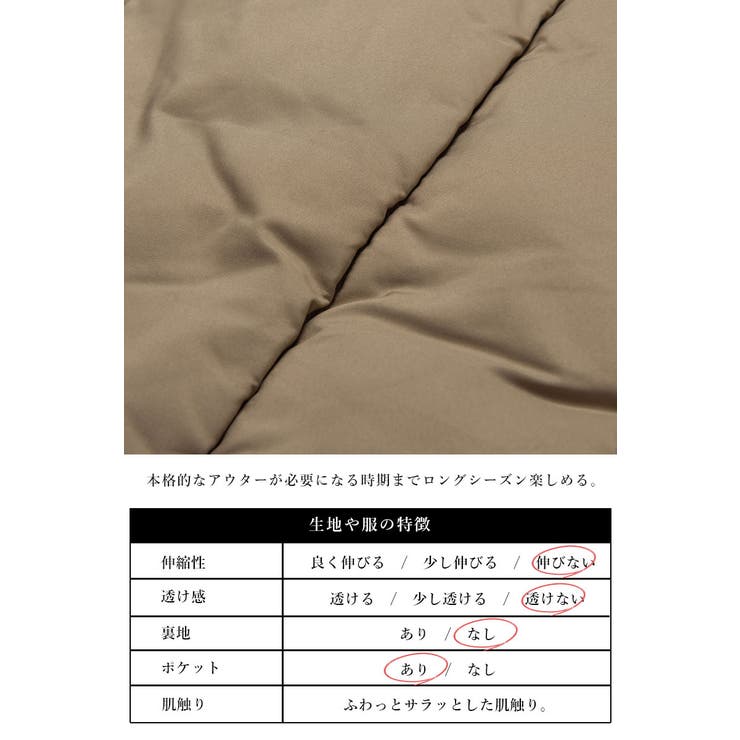 フェイクダウンオーバーベスト アウター ベスト | and it  | 詳細画像12 