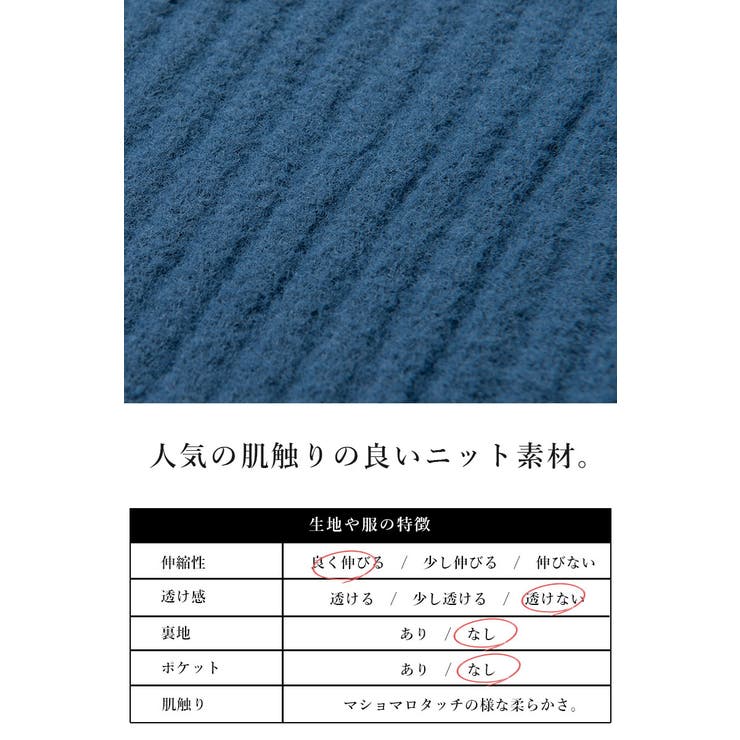 プレミアムヤーンぷっくりスリーブニット ニット レディース | and it  | 詳細画像14 