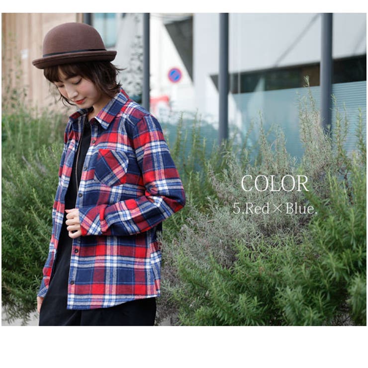 アトリエgg❤️ネルチェックシャツ　2 24AW グラフィックTシャツ レイヤード オーバーサイズ チェック