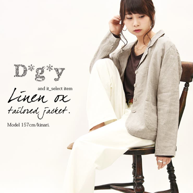 アンドイット and it_ ディージーワイ D*g*y リネンオックスワン