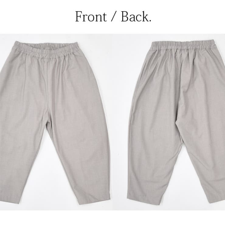 ディージーワイ D*g*yギャザーゆるテーパードツイルパンツ【M】【L】【LL】… | and it  | 詳細画像10 