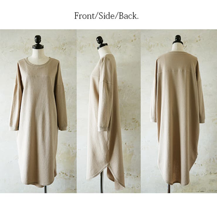 ライトワッフルテールカットワンピースレディース 春秋 ワンピース | and it  | 詳細画像9 