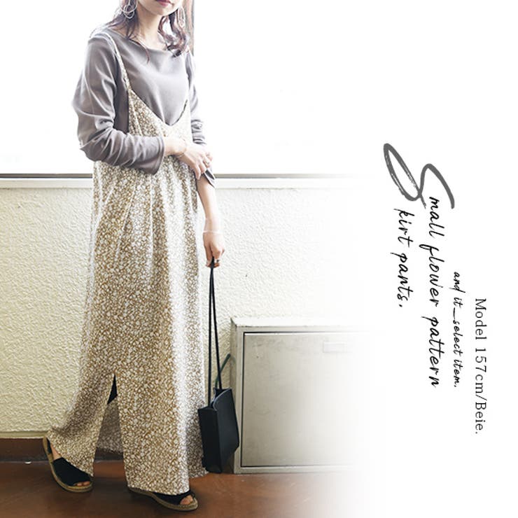 【新品・未使用品】THE TOE ワンピース 3点セット 小花柄ジョーゼットキャミワンピースレディース 春夏秋 ワンピース