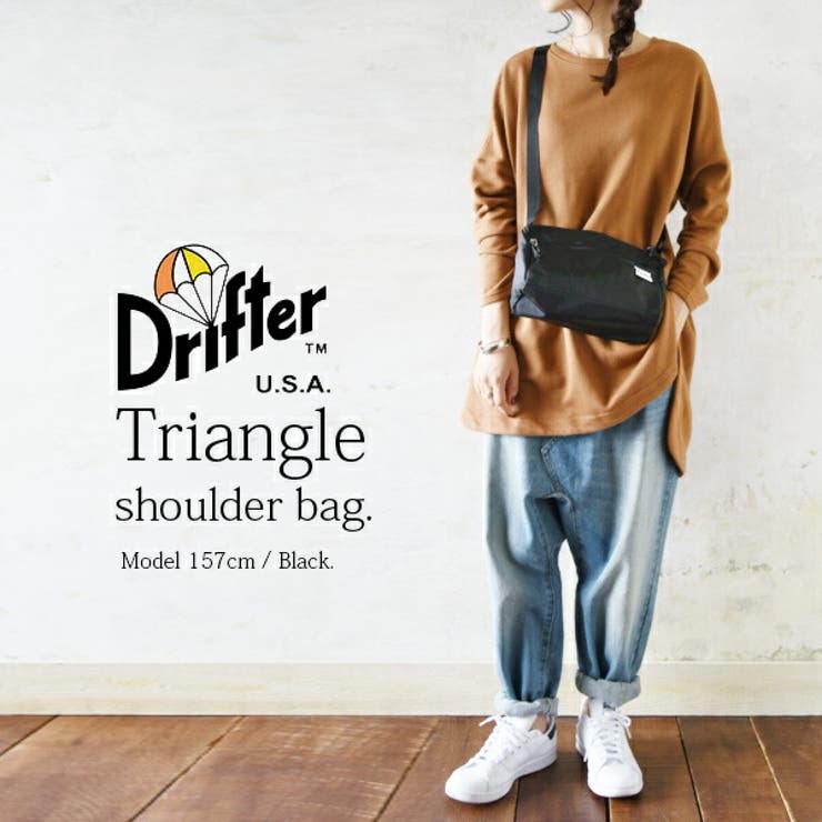 ドリフター DRIFTER トライアングルショルダーバッグレディース