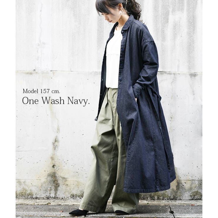 デニムギャザーシャツワンピースレディース 秋冬 ワンピース 品番 Zx And It アンドイット のレディースファッション通販 Shoplist ショップリスト