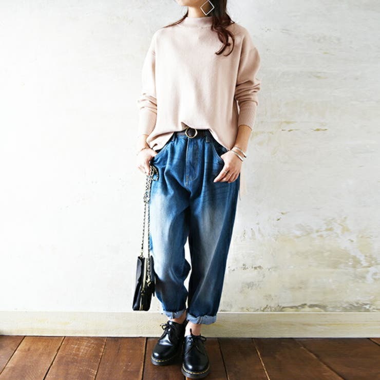 スムースニットプチハイネックプルオーバーレディース 秋冬 トップス[品番：ZX000005708]｜and it  （アンドイット）のレディースファッション通販｜SHOPLIST（ショップリスト）