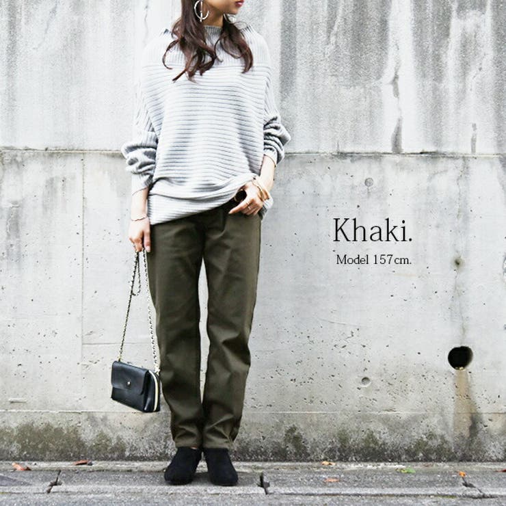 しっとりなめらか裏起毛パンツ【M】【L】【LL】レディース 秋冬 ボトムス | and it  | 詳細画像14 