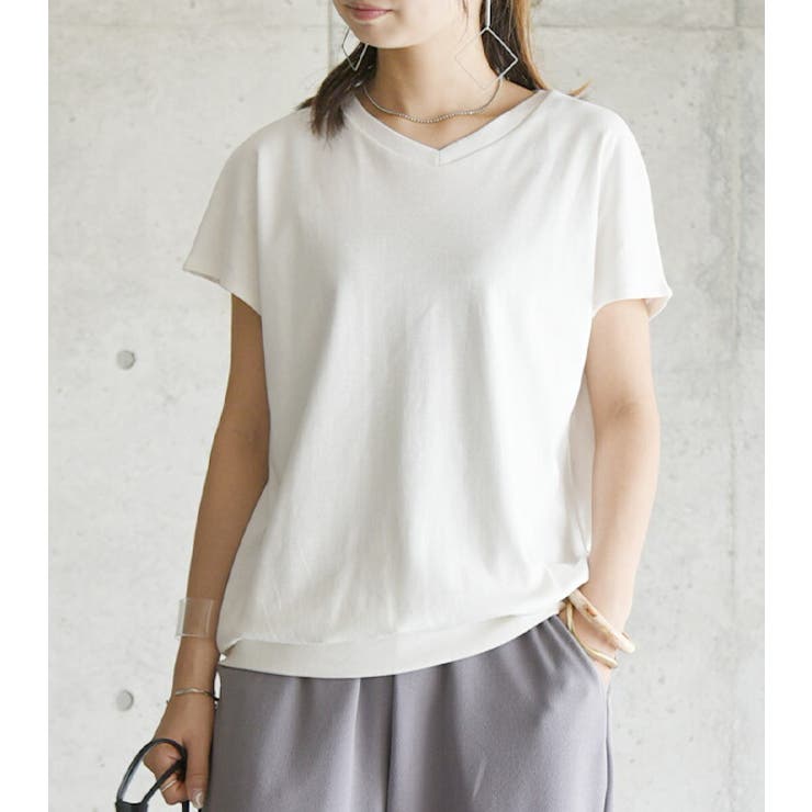 Tシャツ レディース 半袖[品番：ZX000006111]｜and it （アンド