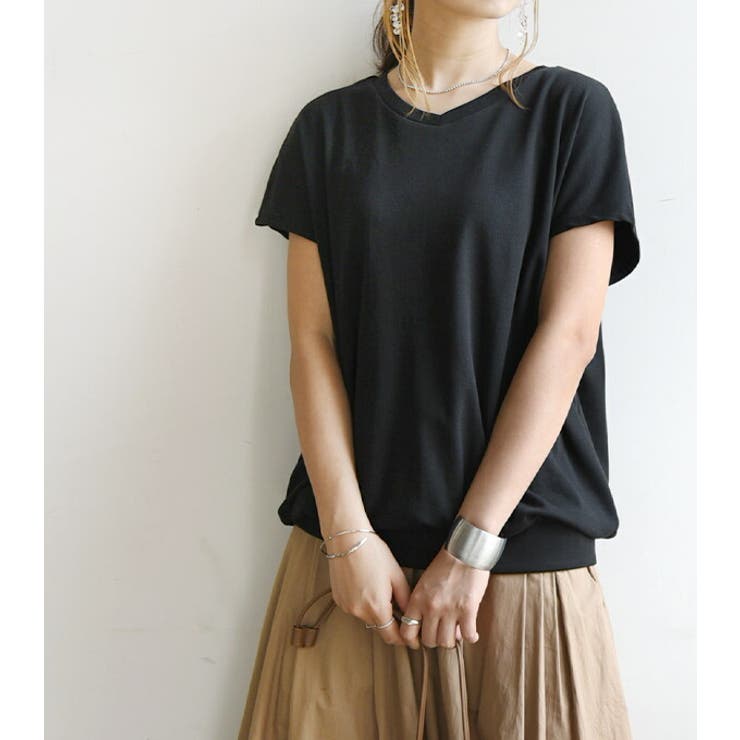 Tシャツ レディース 半袖[品番：ZX000006111]｜and it （アンド