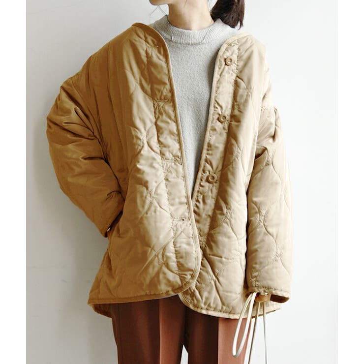 キルティング ジャケット レディース[品番：ZX000006243]｜and it