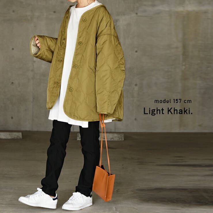 キルティング ジャケット レディース[品番：ZX000006243]｜and it