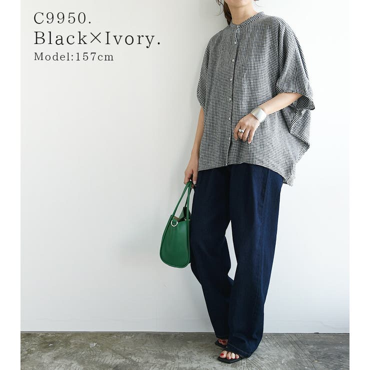 定価1.7万】NOBLE ノーブル スキッパーカラー ドットスパン