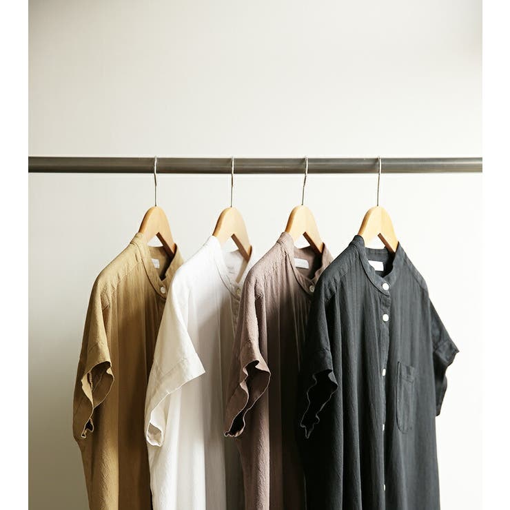 ナチュラルコットンボタンシャツワンピース レディース シャツワンピ | and it  | 詳細画像10 