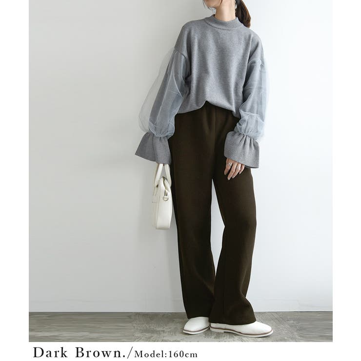 あったか裏起毛パンツ パンツ レディース[品番：ZX000006517