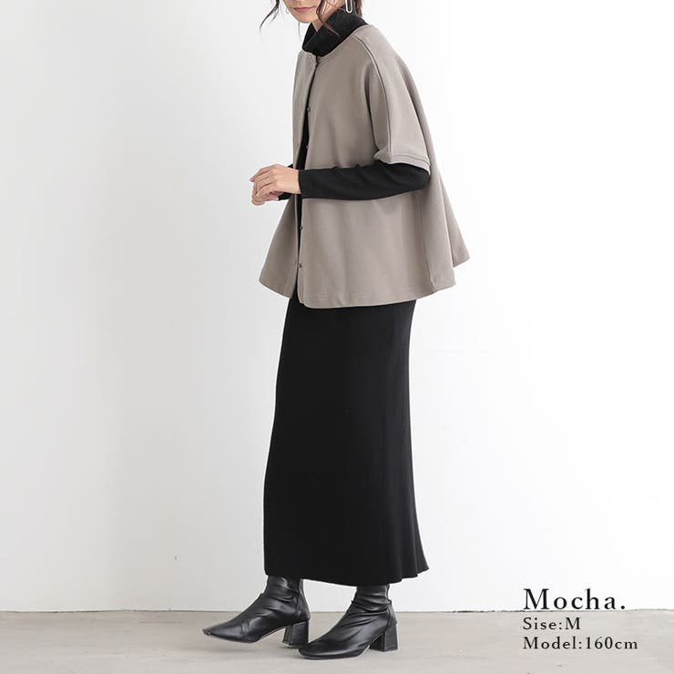 裏毛2wayワイドベスト ベスト レディース[品番：ZX000006585]｜and it