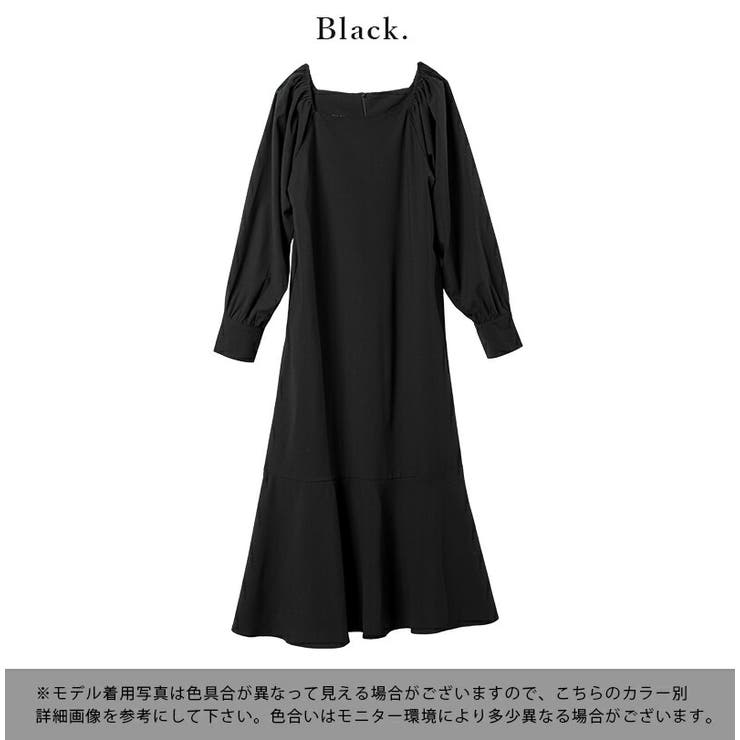 スクエアネックワンピース オケージョン フォーマル | and it  | 詳細画像2 