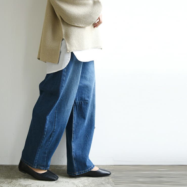 ビジュー＆パールスキニーデニムパンツ デニム ＆ LOVE CLOSET