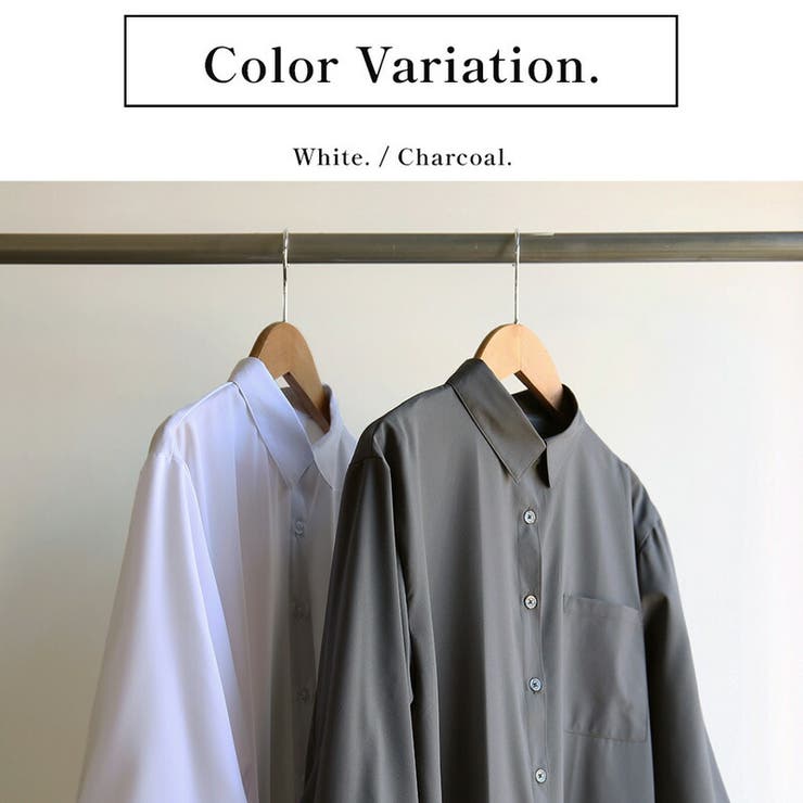 スパンブロードボリュームスリーブシャツワンピース シャツワンピ レディース | and it  | 詳細画像4 