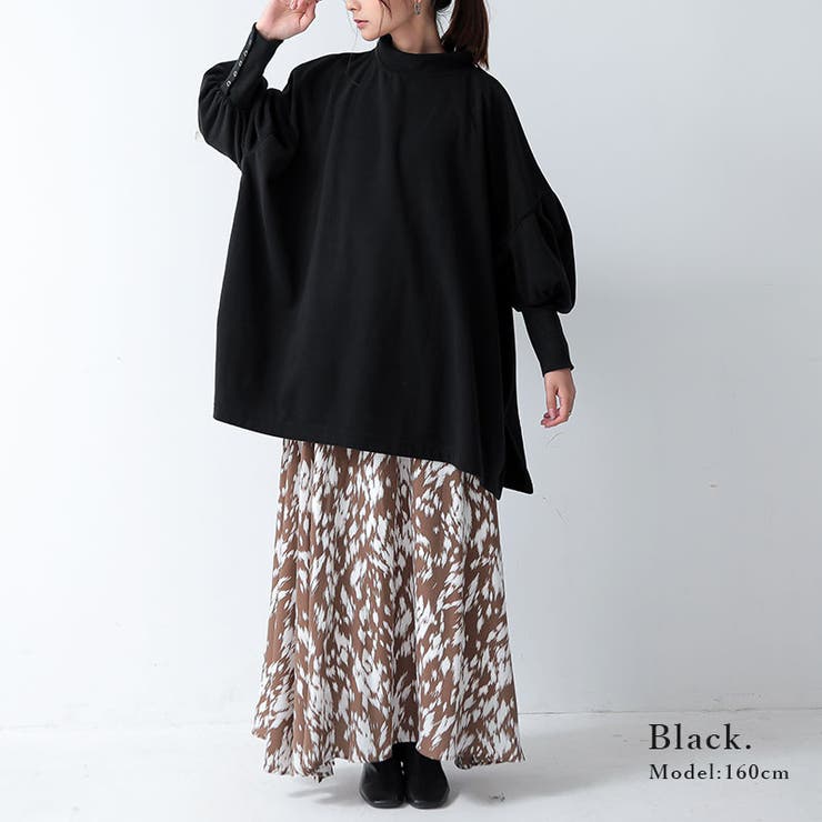 リブスリーブマイクロフリースプルオーバー プルオーバー レディース | and it  | 詳細画像10 