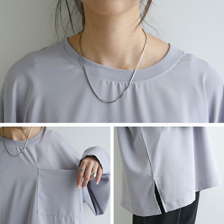 防汚加工ユニセックス長袖プルオーバー トップス レディース | and it  | 詳細画像18 