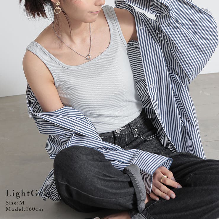 スクエアタンク タンクトップ レディース | and it  | 詳細画像6 