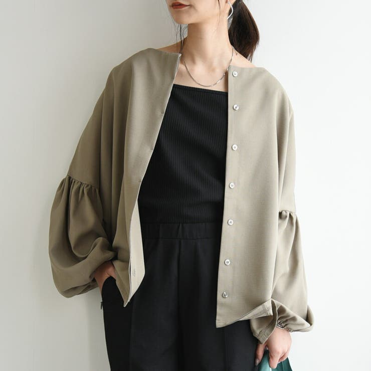 カップ付テレコリブスクエアキャミソール キャミソール レディース | and it  | 詳細画像11 