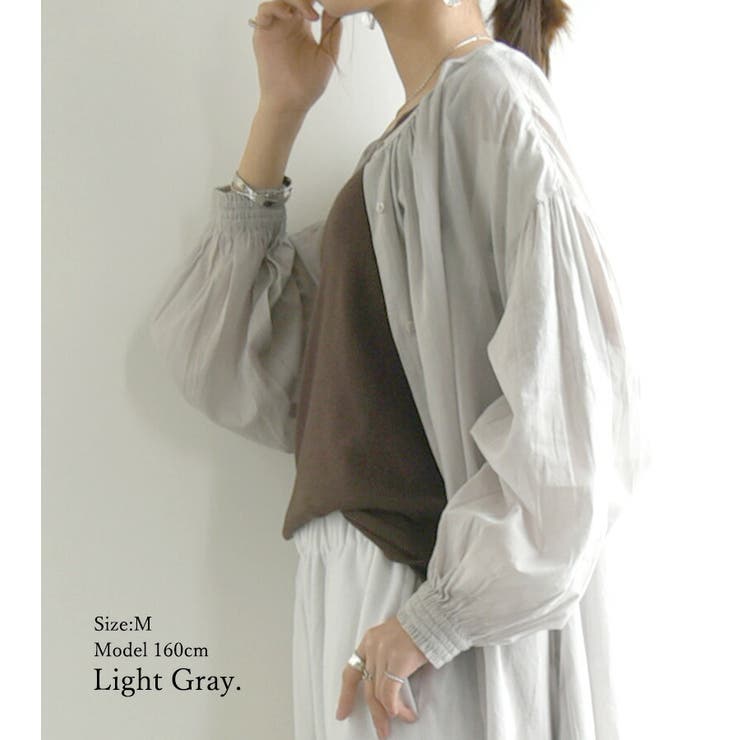 コットンボイル2wayワンピース ワンピース レディース | and it  | 詳細画像14 