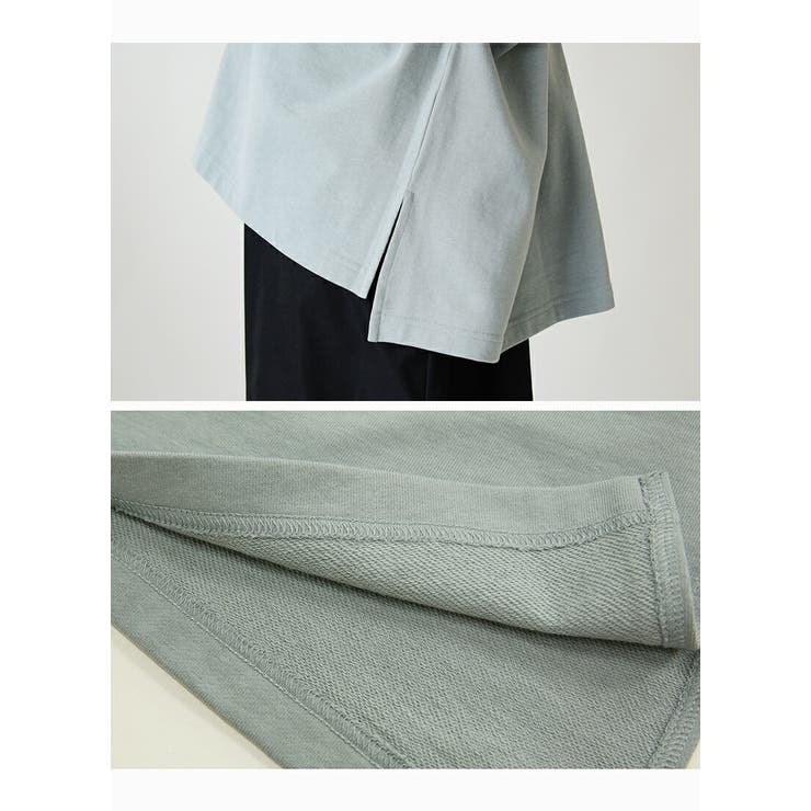 Vネックスウェットワイドカーディガン カーディガン レディーストップス | and it  | 詳細画像19 