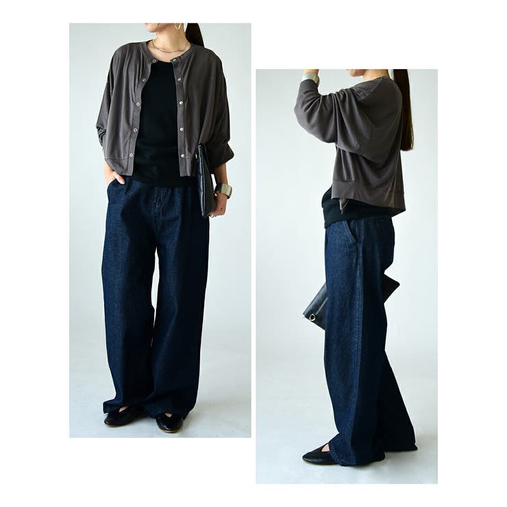 シアー2wayカーディガン カーディガン レディース | and it  | 詳細画像10 