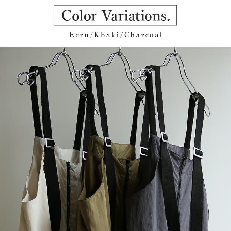 T NタフタフロントZIPジャンパースカート ジャンスカ[品番