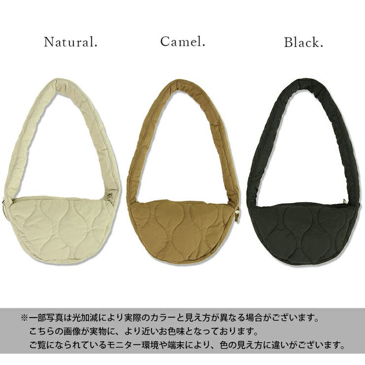 キルティングラウンドショルダーバッグ バッグ レディース | and it  | 詳細画像2 