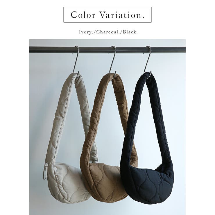 キルティングラウンドショルダーバッグ バッグ レディース | and it  | 詳細画像4 