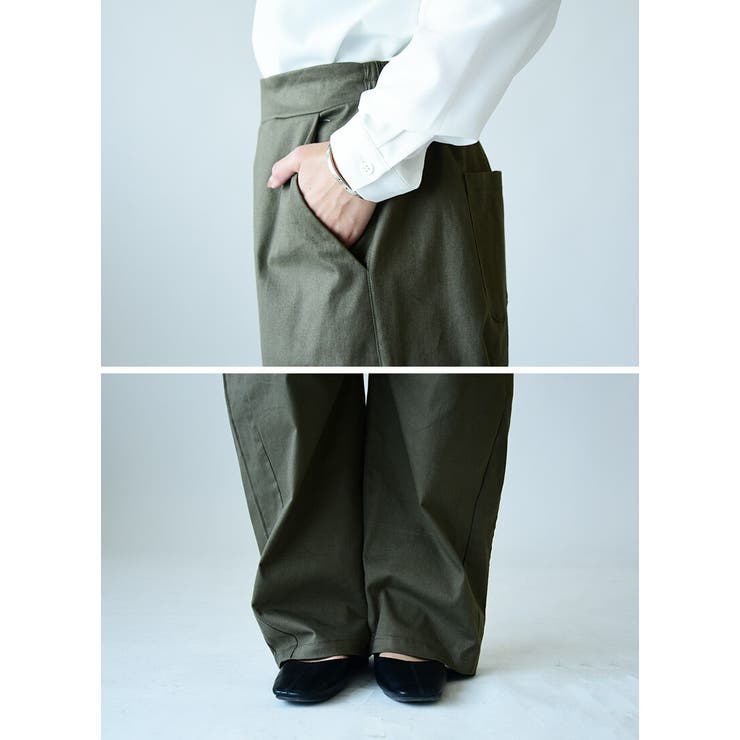 ゆるっくす バレルレッグ パンツ[品番：ZX000006738]｜and it