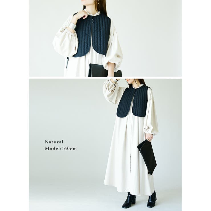 コーデュロイフリルギャザーシャツワンピース ワンピース レディース | and it  | 詳細画像10 