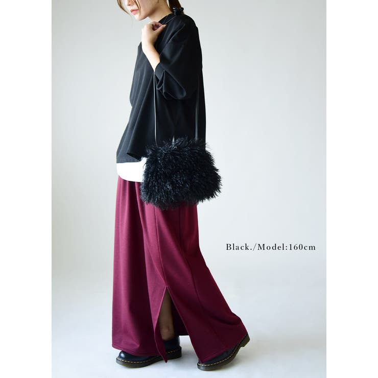 ロングファー巾着バッグ バッグ レディース | and it  | 詳細画像11 