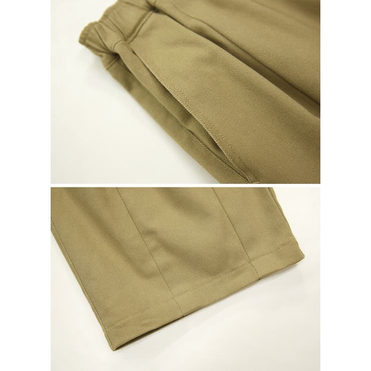 裾タックバルーンツイルイージーパンツ パンツ レディース | and it  | 詳細画像16 