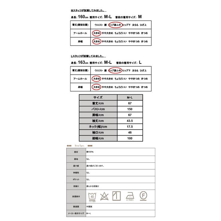 コットン長袖ピンタックブラウス ブラウス レディース | and it  | 詳細画像3 