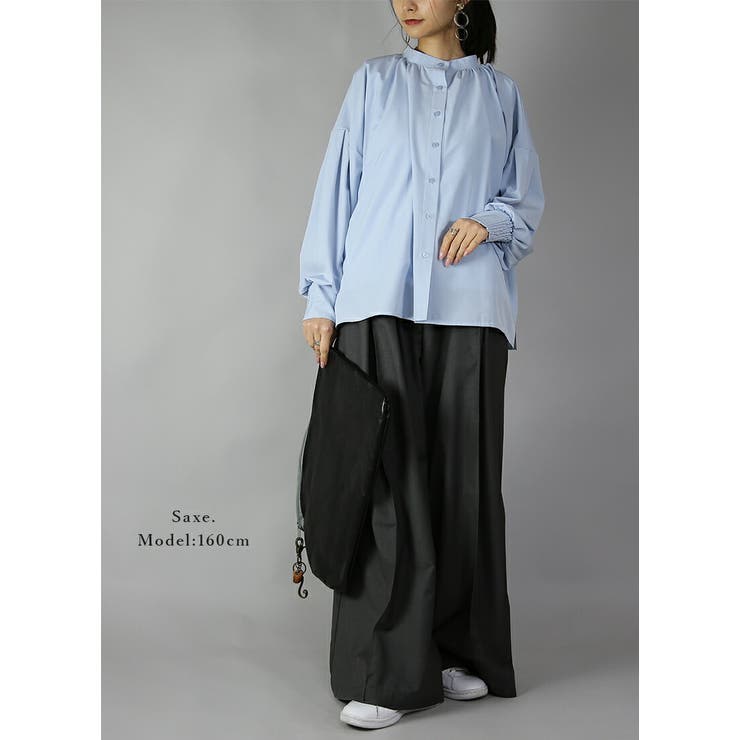 モチコさんコラボ家事ラク2wayブラウス ブラウス レディース | and it  | 詳細画像14 