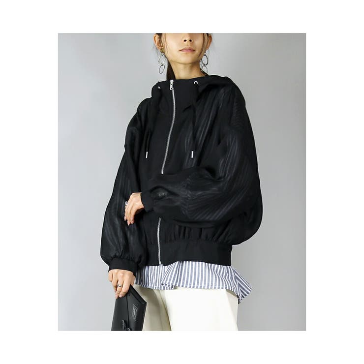 シアーボリュームマウンテンパーカー パーカー レディース | and it  | 詳細画像5 