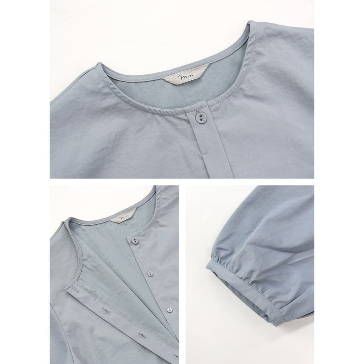 オールインワン レディース ツイルワッシャー5分袖オールインワン | and it  | 詳細画像16 