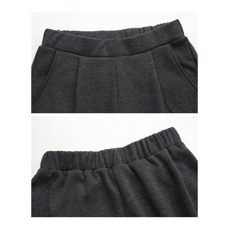 フレアスカート風裏シャギーワイドパンツ パンツ レディース | and it  | 詳細画像17 