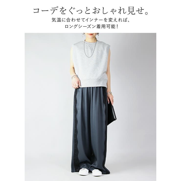 ノースリーブトップス トップス レディース | and it  | 詳細画像4 