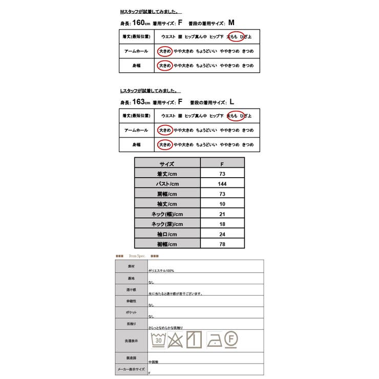 ワイドスキッパーブラウス ブラウス レディース | and it  | 詳細画像3 