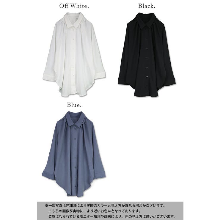 ブラウス レディース ドルマンスリーブブラウス | and it  | 詳細画像2 