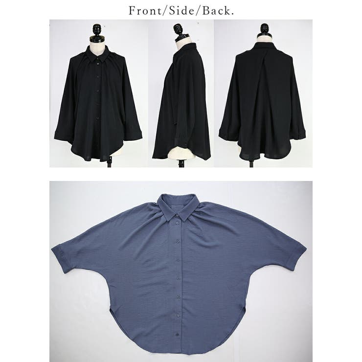 ブラウス レディース ドルマンスリーブブラウス | and it  | 詳細画像12 