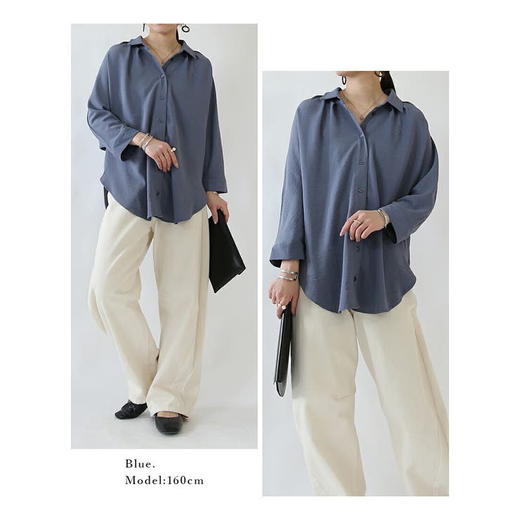 ブラウス レディース ドルマンスリーブブラウス | and it  | 詳細画像5 