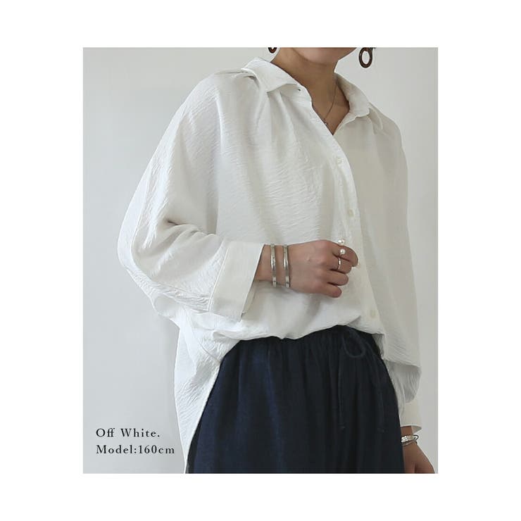 ブラウス レディース ドルマンスリーブブラウス | and it  | 詳細画像7 