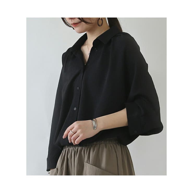 ブラウス レディース ドルマンスリーブブラウス | and it  | 詳細画像9 