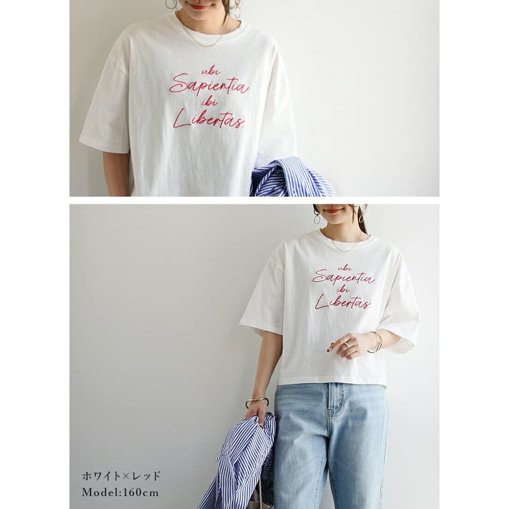 tシャツ レディース 半袖 | and it  | 詳細画像12 
